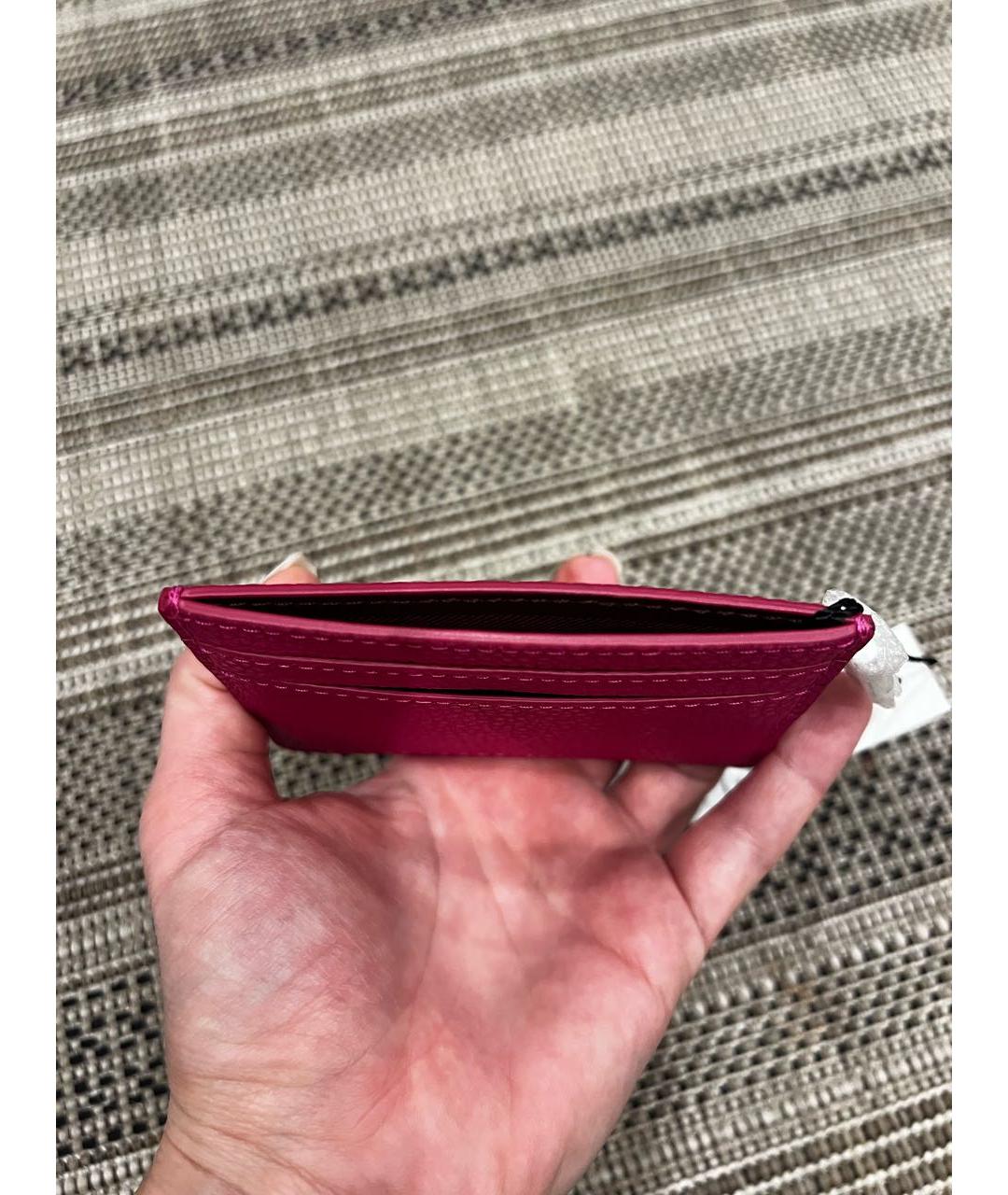 MARC JACOBS Фуксия кожаный кардхолдер, фото 5