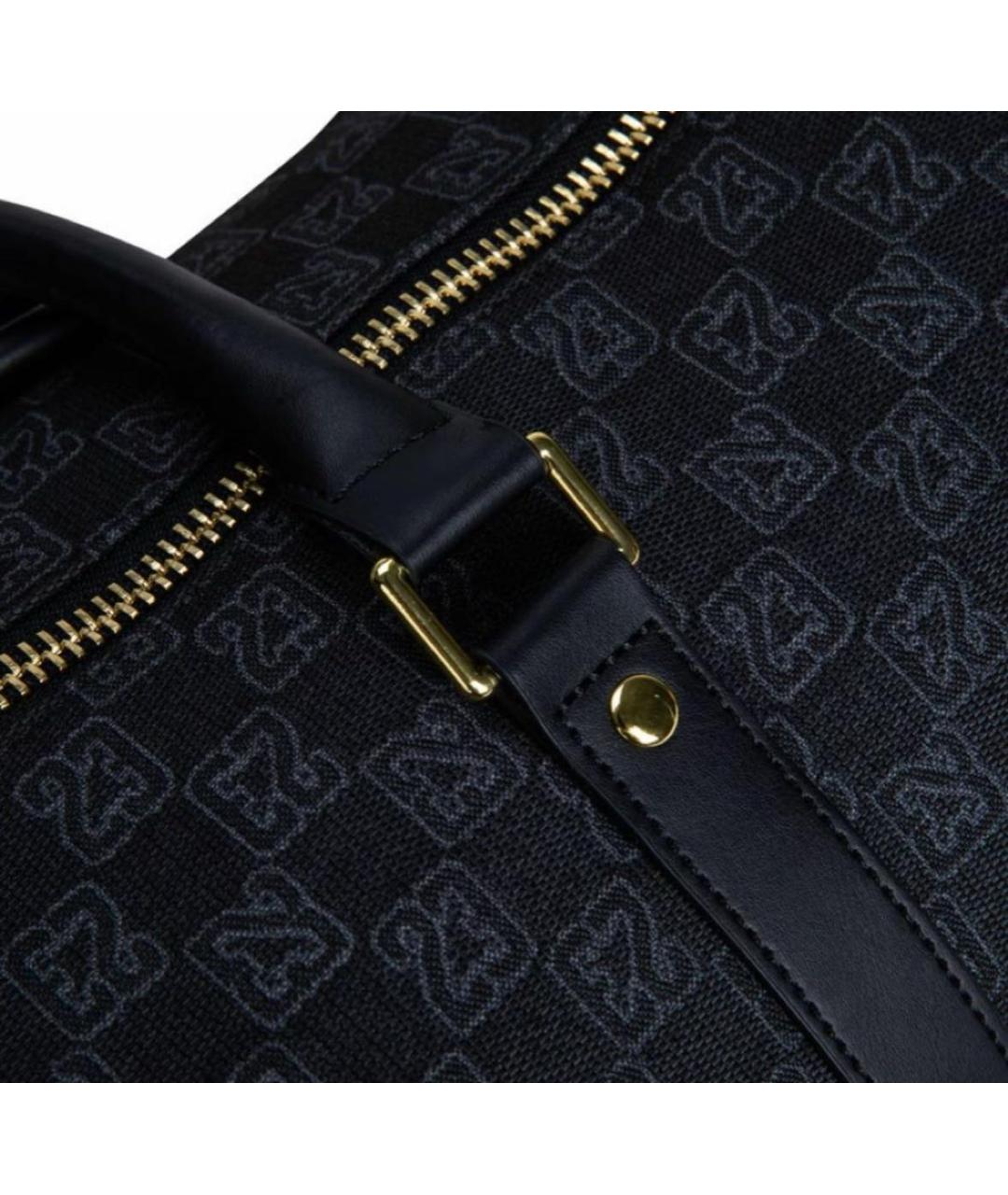 JORDAN Черная тканевая дорожная/спортивная сумка, фото 5