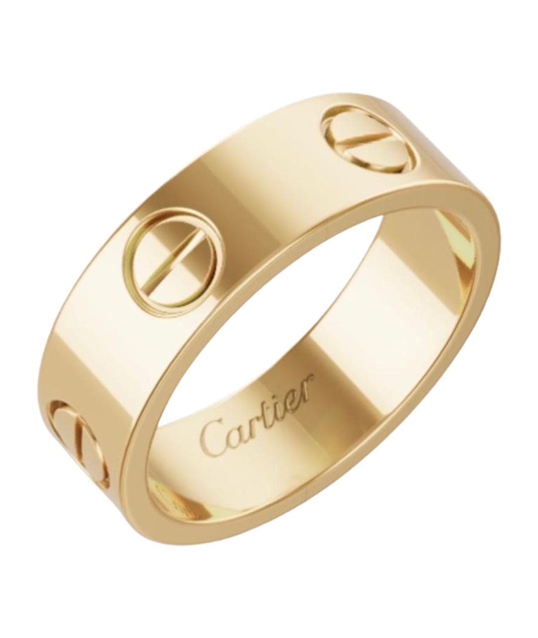 CARTIER Золотое кольцо из желтого золота, фото 1