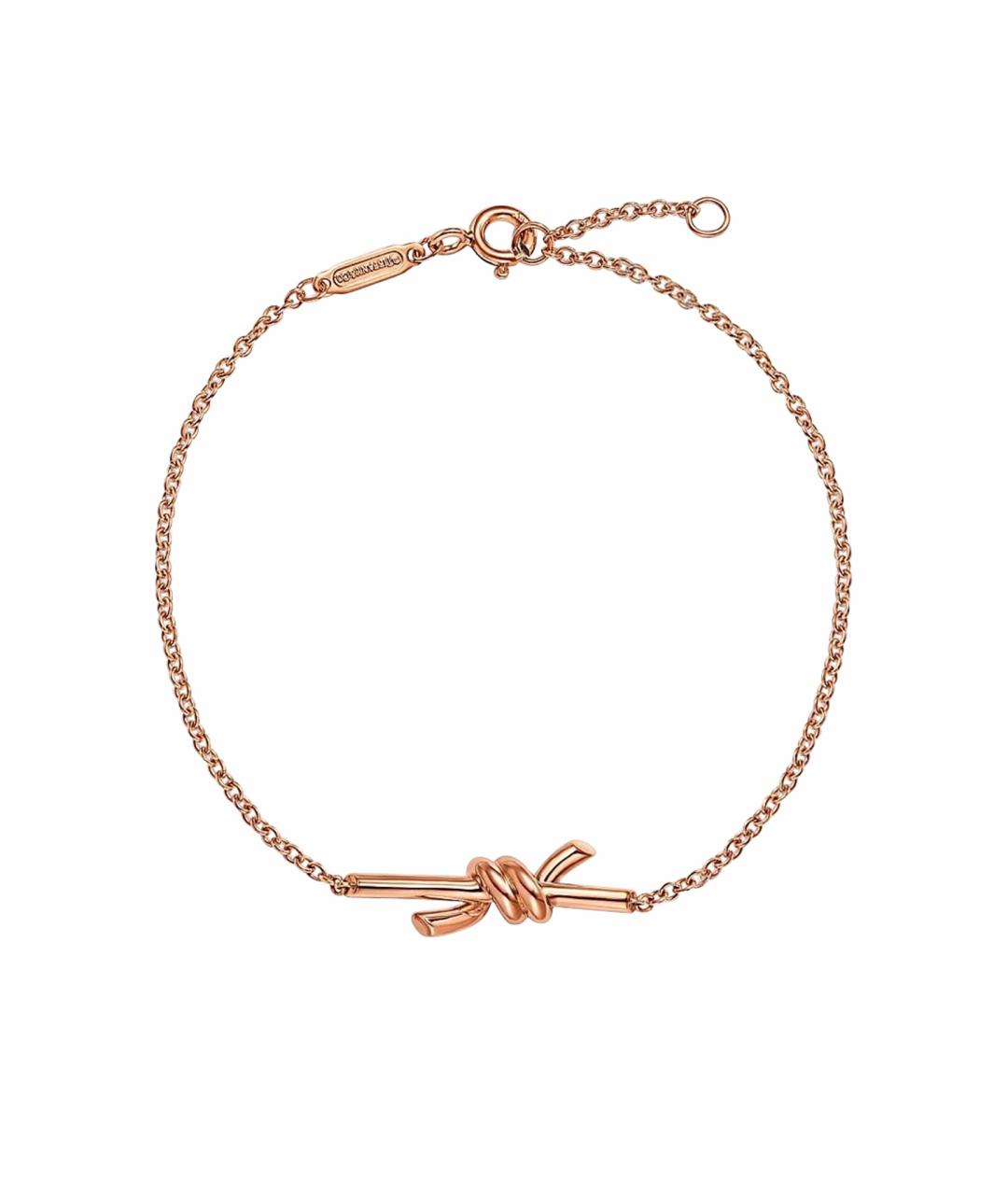 TIFFANY&CO Бежевый браслет из розового золота, фото 1