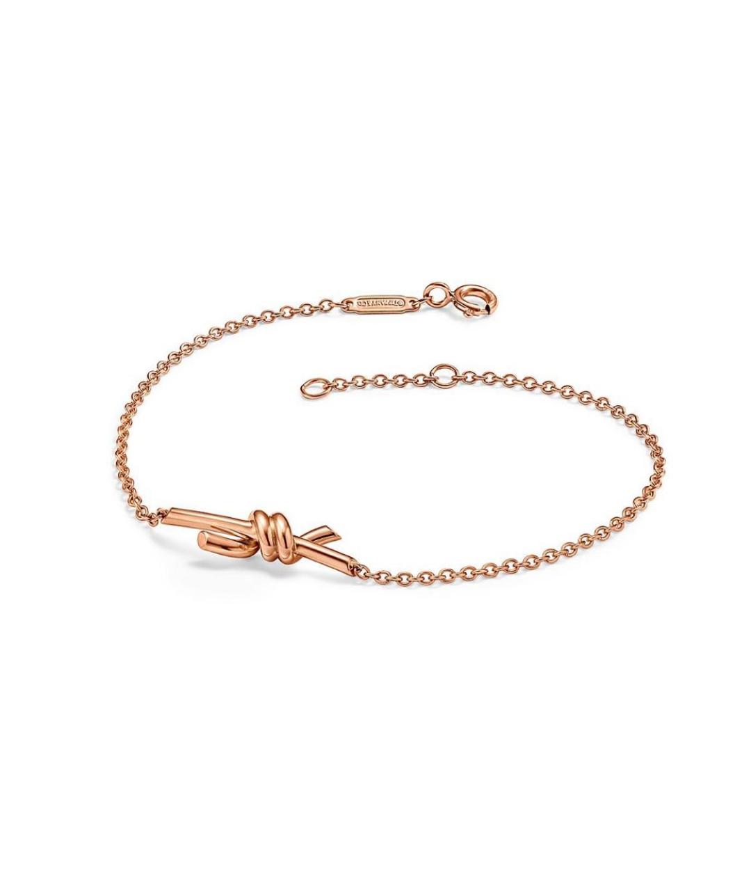TIFFANY&CO Бежевый браслет из розового золота, фото 2
