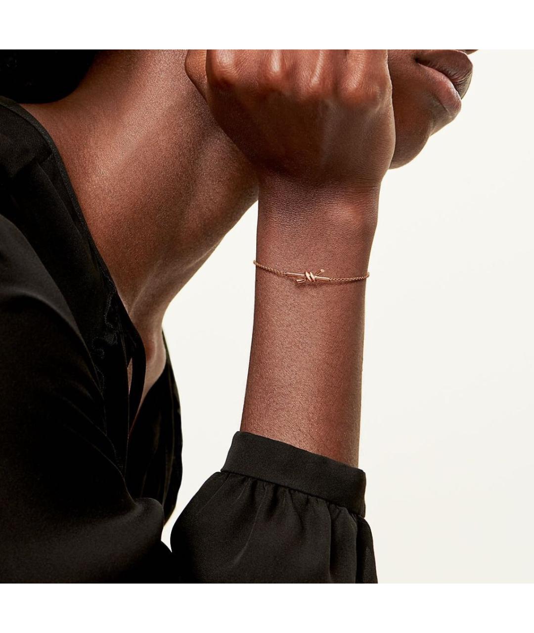 TIFFANY&CO Бежевый браслет из розового золота, фото 4