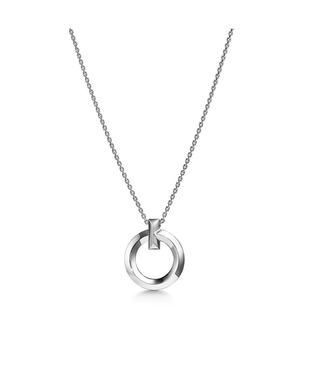 TIFFANY&CO Серебряная подвеска из белого золота, фото 5