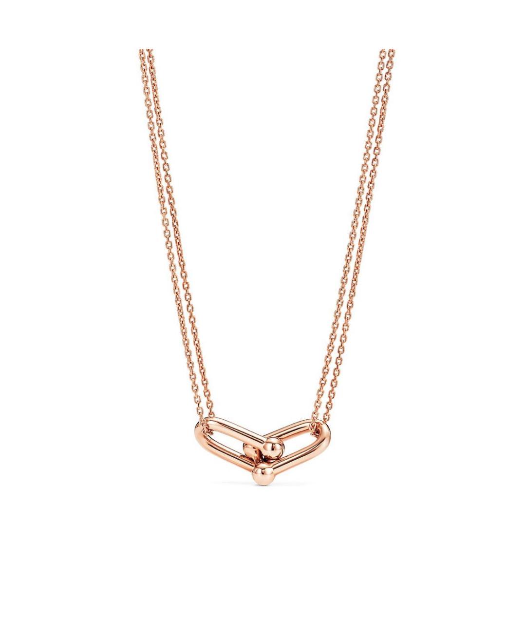 TIFFANY&CO Бежевая подвеска из розового золота, фото 5