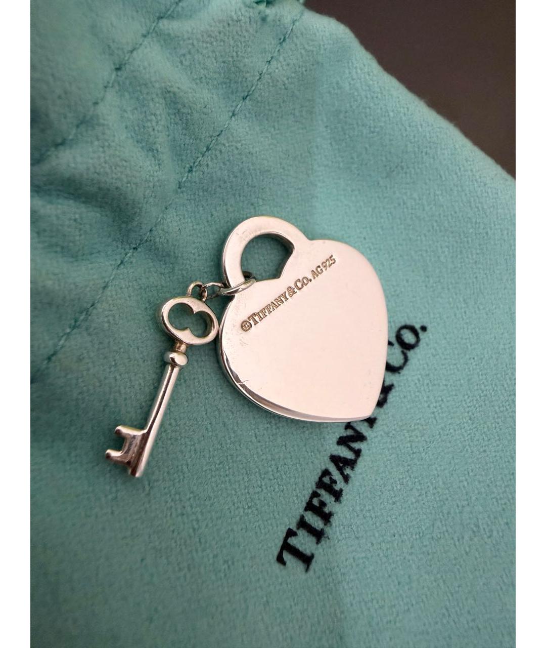 TIFFANY&CO Серебрянный серебряный кулон, фото 6