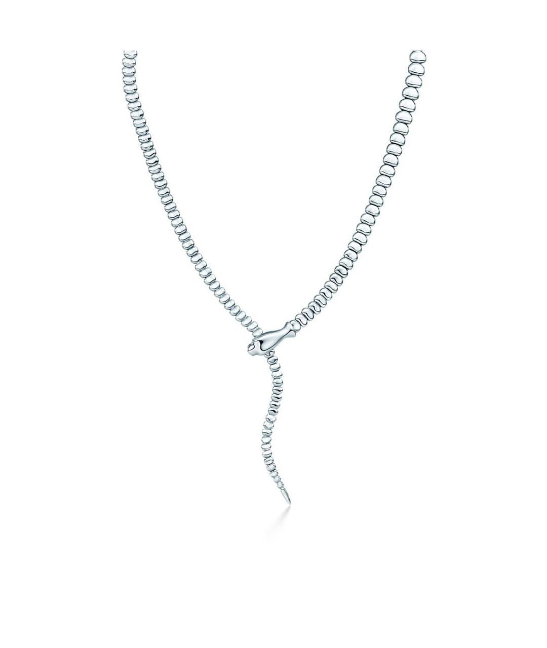 TIFFANY&CO Серебряное серебряное колье, фото 4