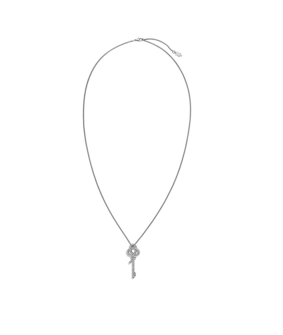 TIFFANY&CO Серебряная платиновая подвеска, фото 2