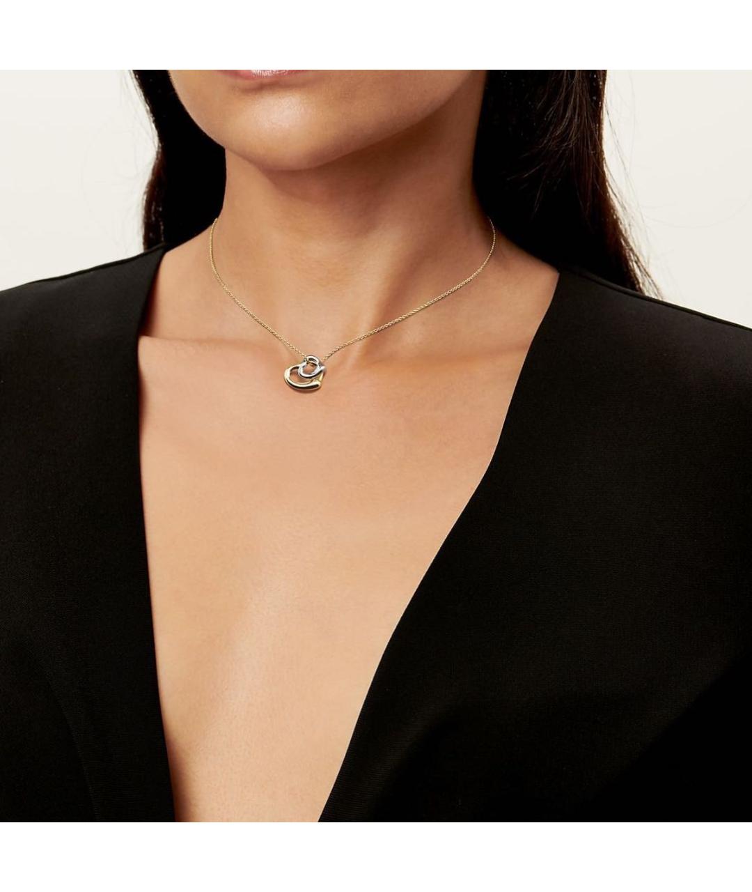 TIFFANY&CO Желтая подвеска из желтого золота, фото 3