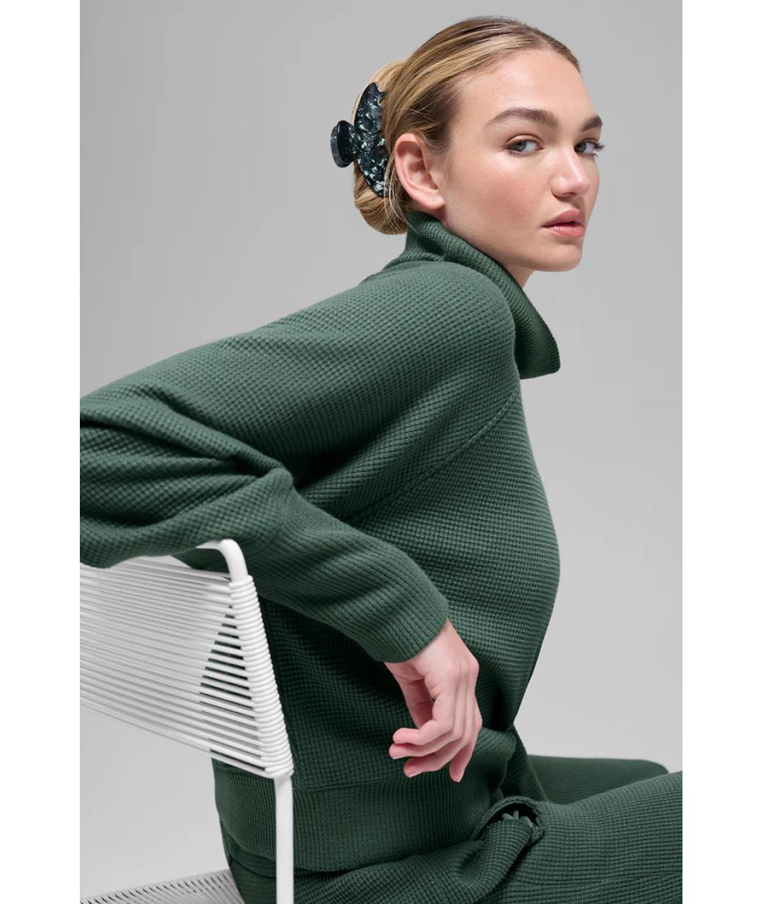 ALO YOGA Зеленая заколка, фото 4