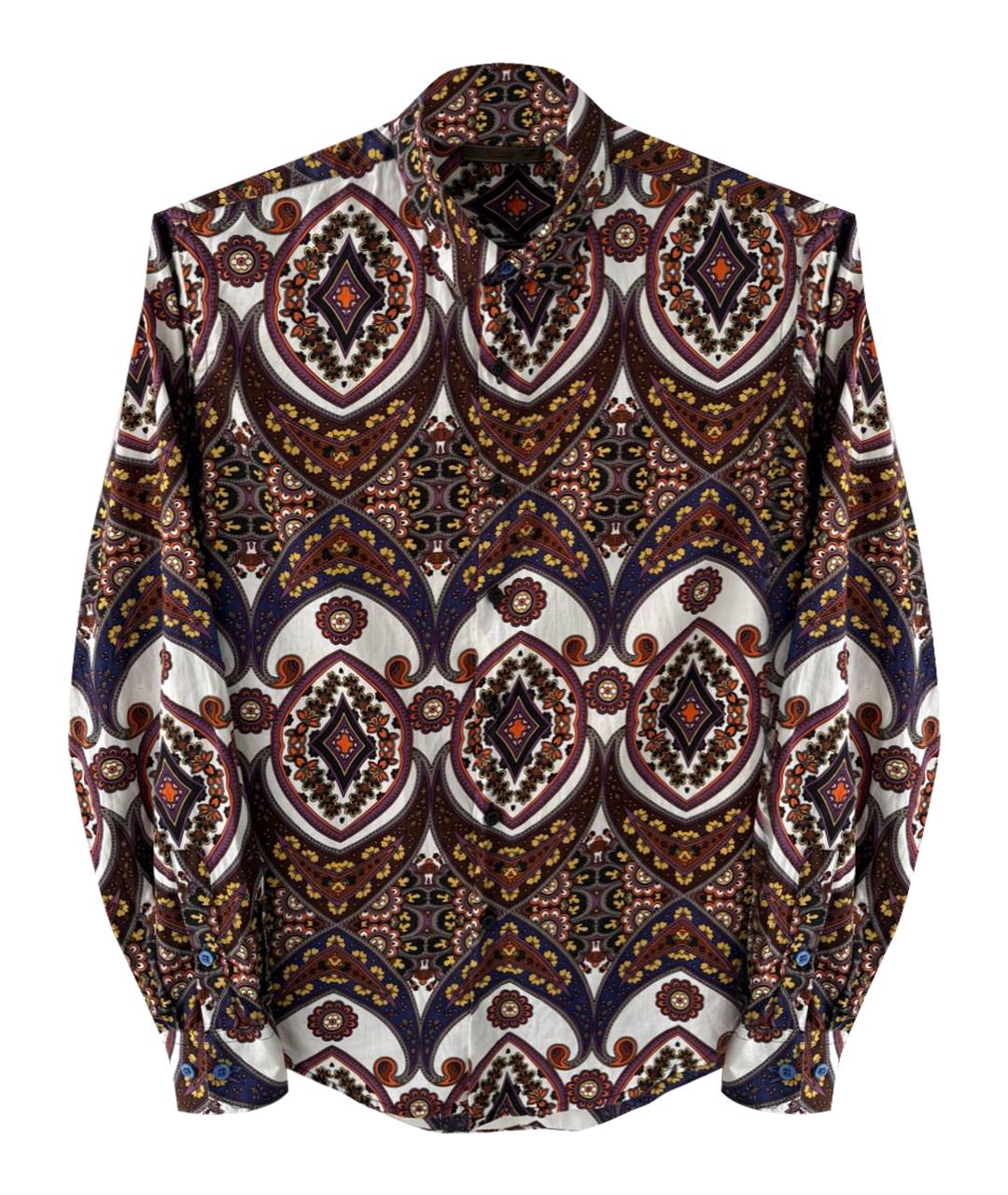 ETRO Мульти хлопко-полиэстеровая кэжуал рубашка, фото 1