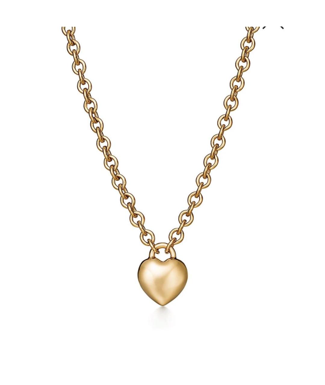 TIFFANY&CO Желтая подвеска из желтого золота, фото 3