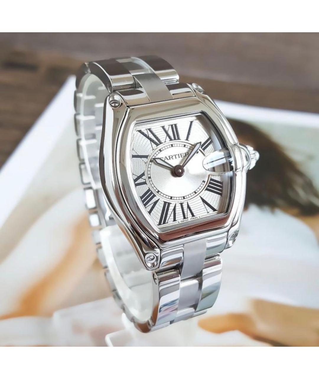 CARTIER Серебряные часы, фото 4