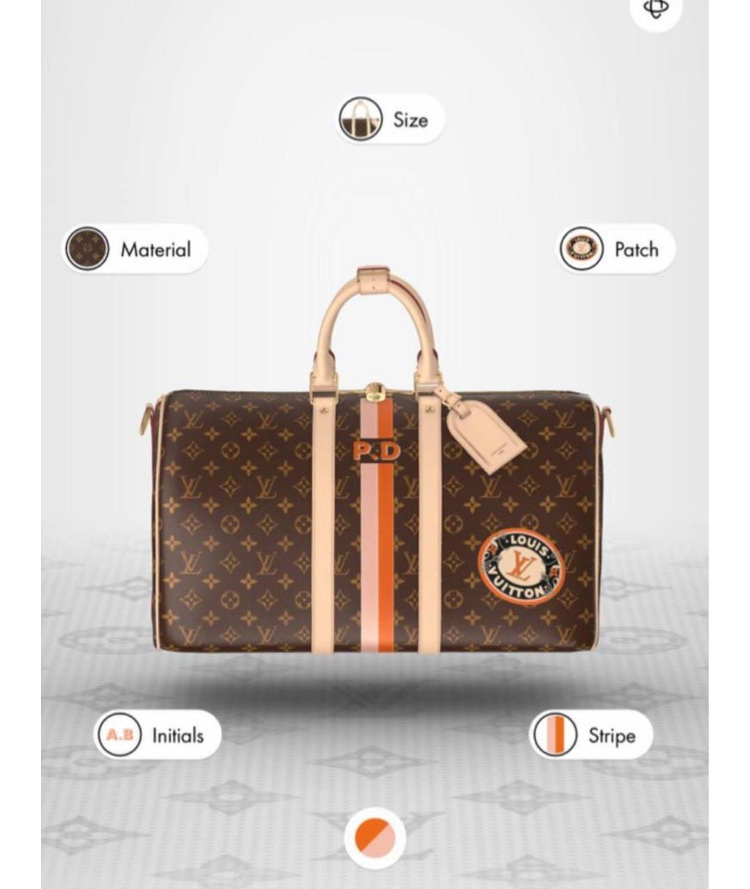 LOUIS VUITTON Коричневая сумка тоут, фото 2