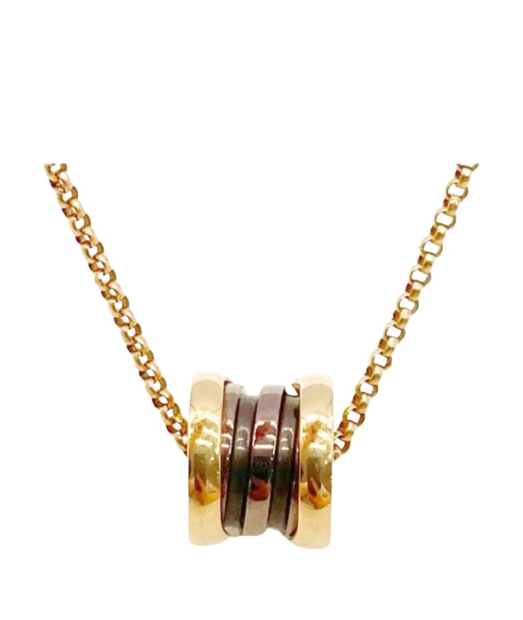 BVLGARI Золотое колье из розового золота, фото 1