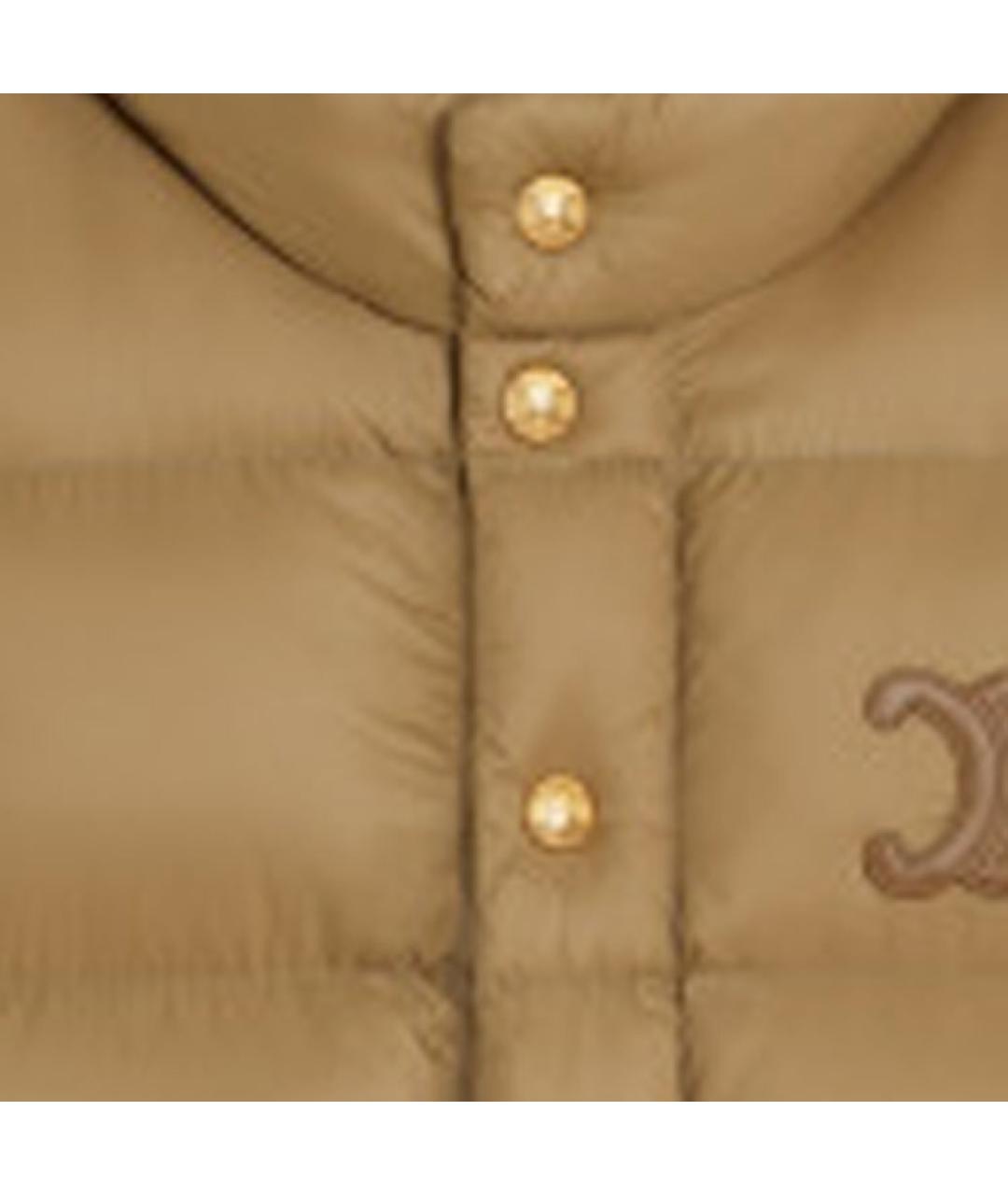 CELINE Бежевый жилет, фото 3