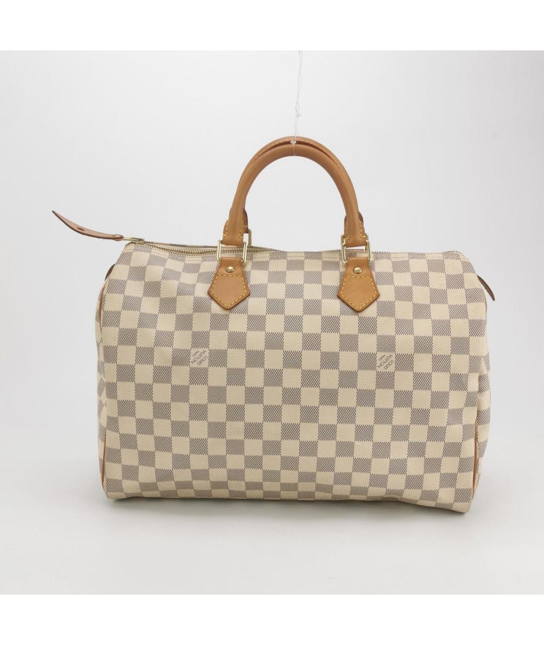 LOUIS VUITTON Бежевая сумка с короткими ручками, фото 4