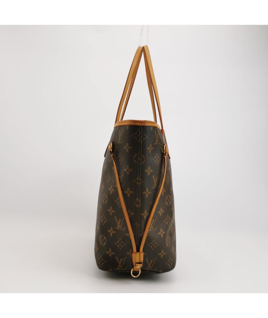 LOUIS VUITTON Коричневая сумка тоут, фото 3