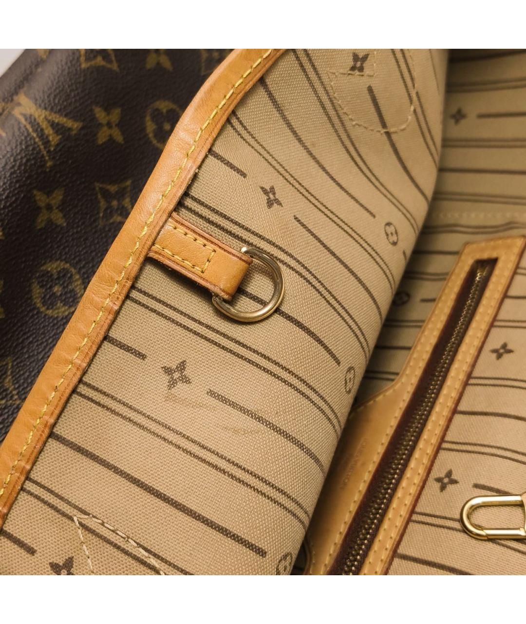 LOUIS VUITTON Коричневая сумка тоут, фото 8