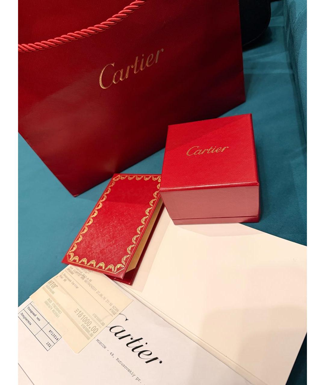 CARTIER Золотое кольцо из желтого золота, фото 4