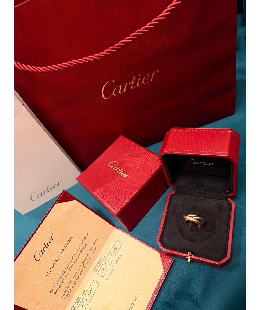 CARTIER Золотое кольцо из желтого золота, фото 2