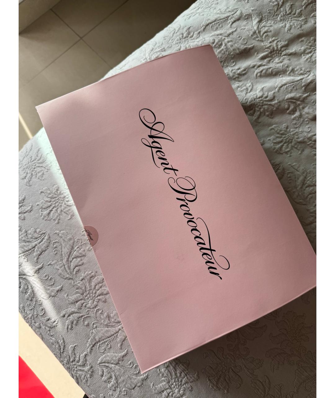 AGENT PROVOCATEUR Черный кружевной корсет, фото 3