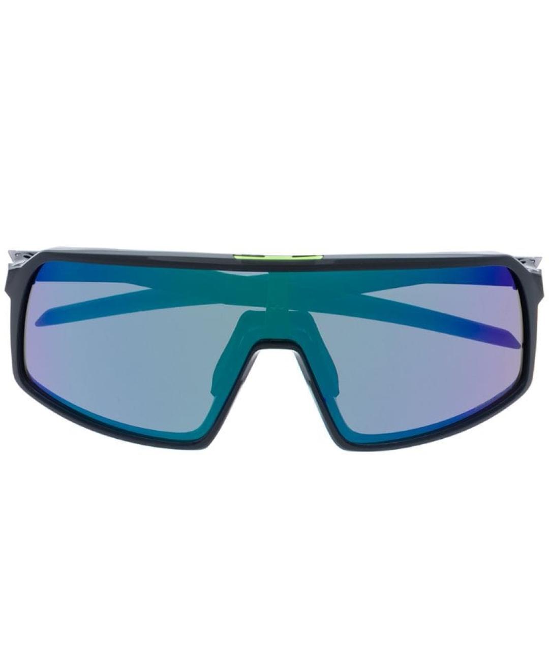 OAKLEY Черные пластиковые солнцезащитные очки, фото 4