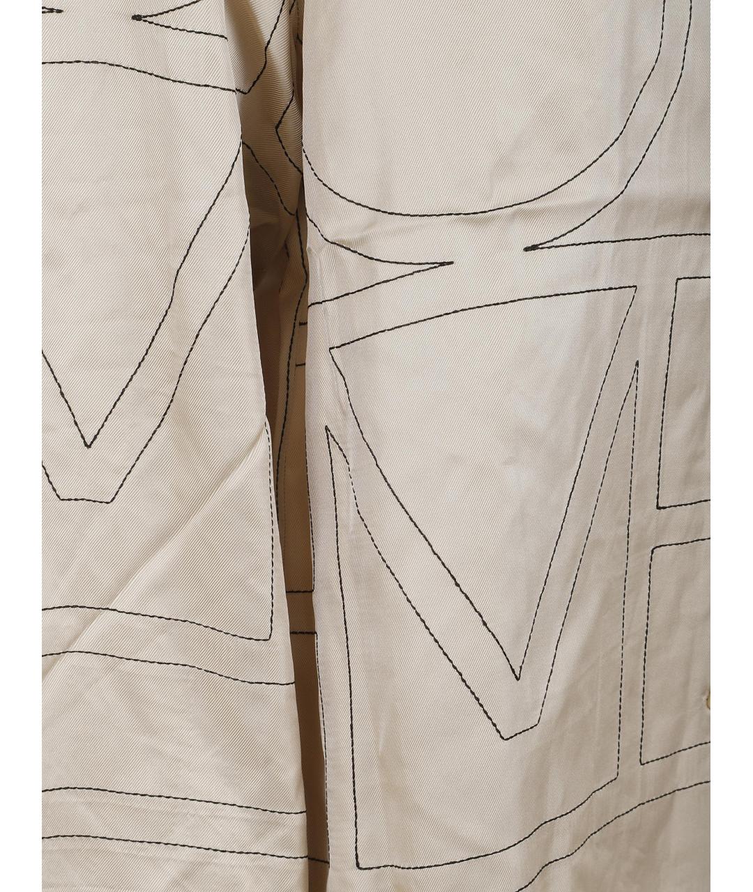 TOTEME Бежевая шелковая рубашка, фото 2