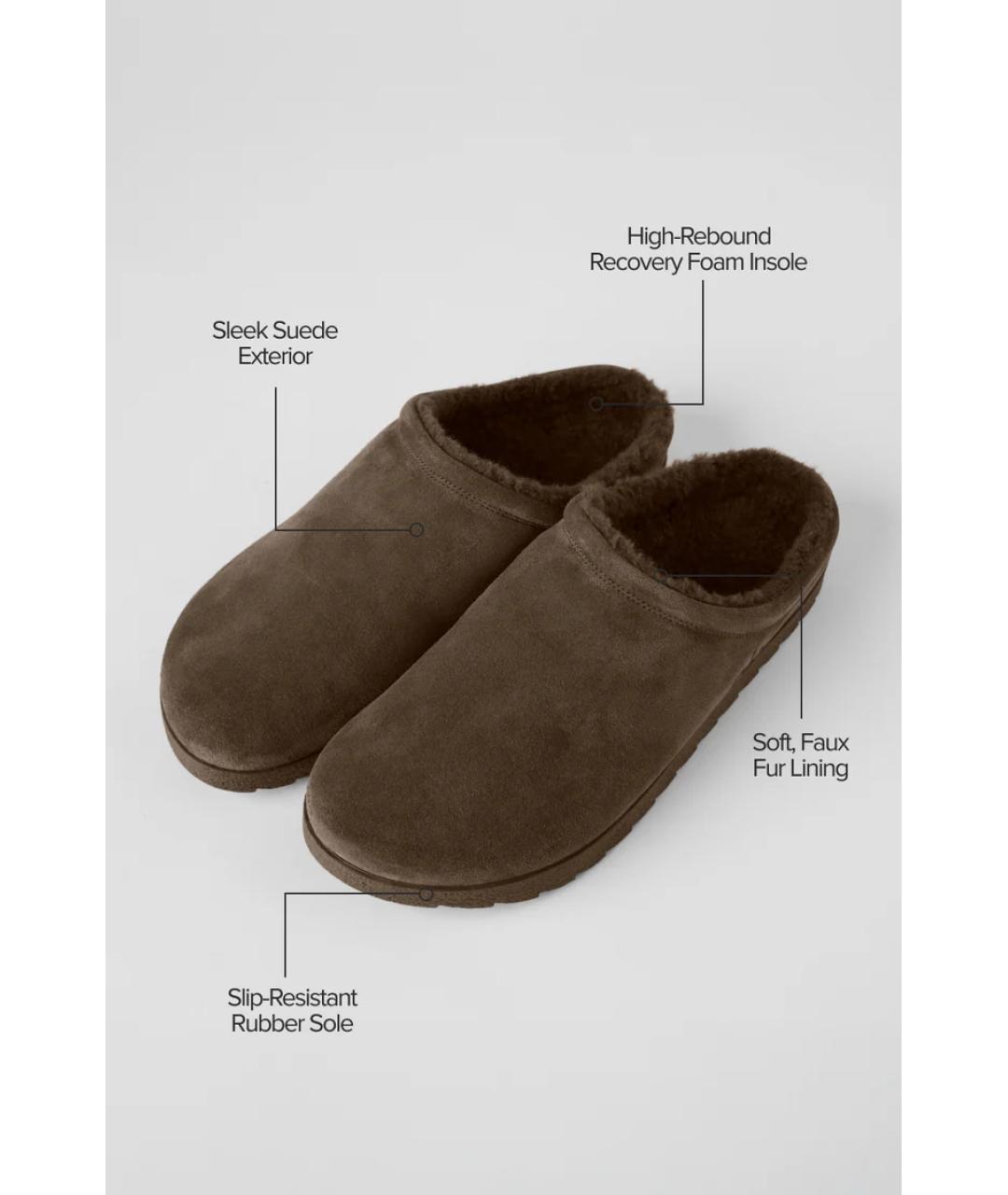 ALO YOGA Коричневые сабо, фото 6