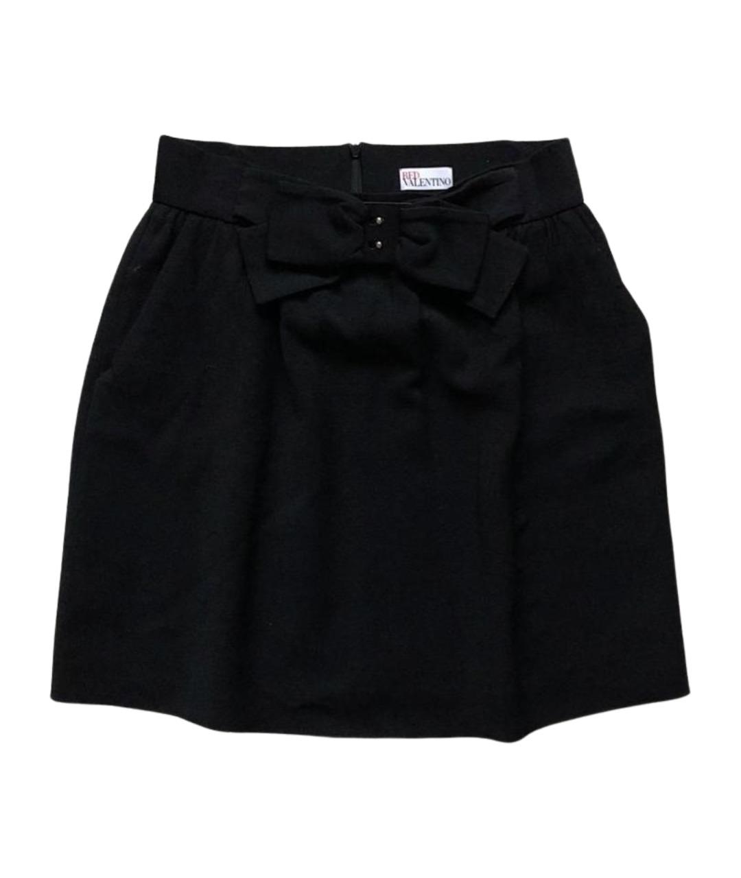 RED VALENTINO Черная юбка миди, фото 1