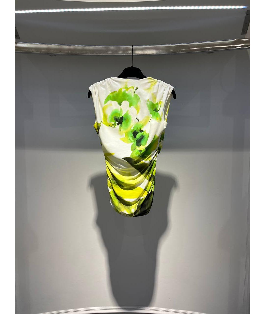 ROBERTO CAVALLI Желтая полиамидовая блузы, фото 3