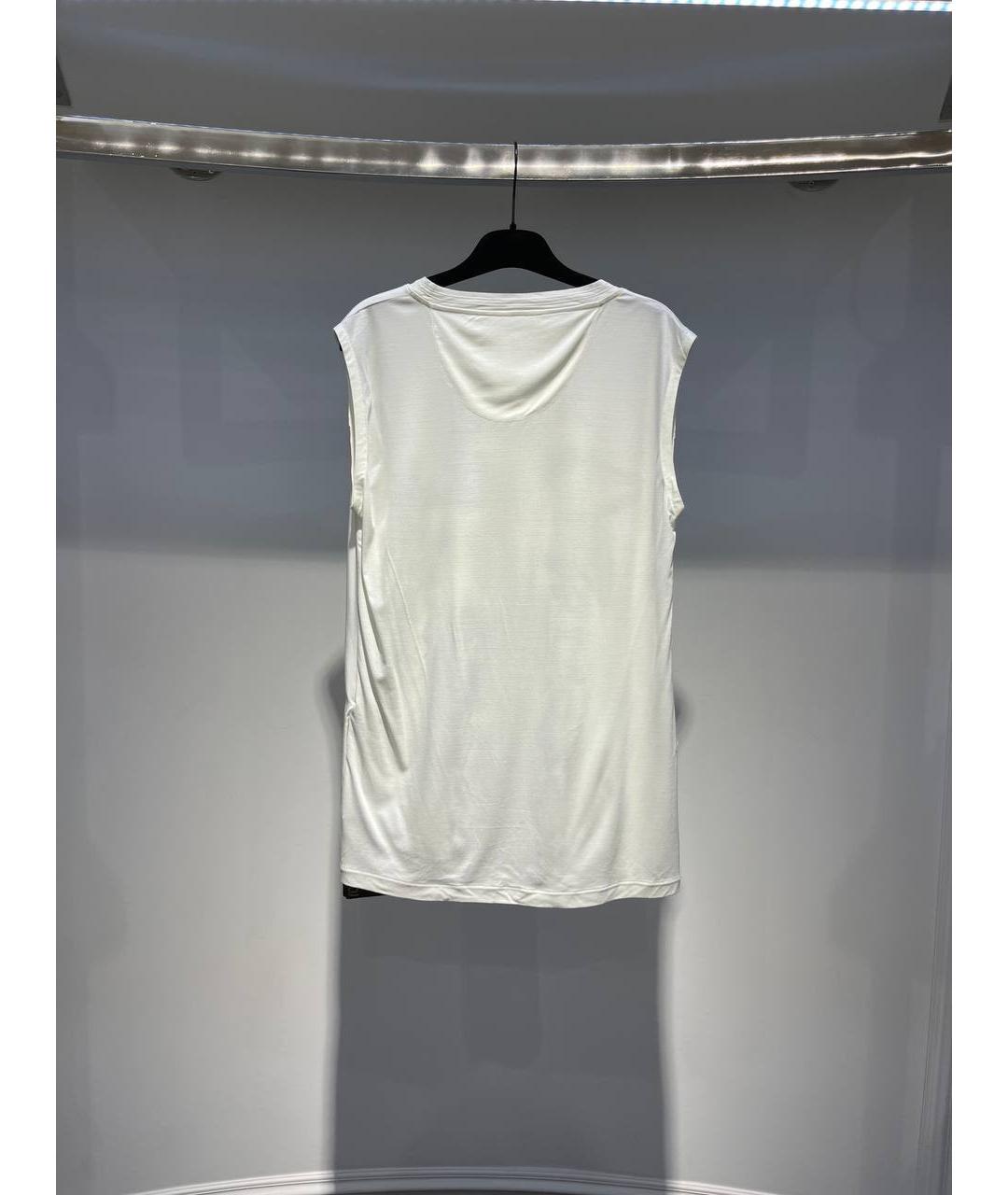 ROBERTO CAVALLI Белая вискозная блузы, фото 3