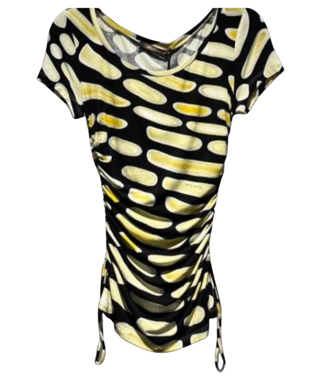 ROBERTO CAVALLI Мульти вискозная футболка, фото 1