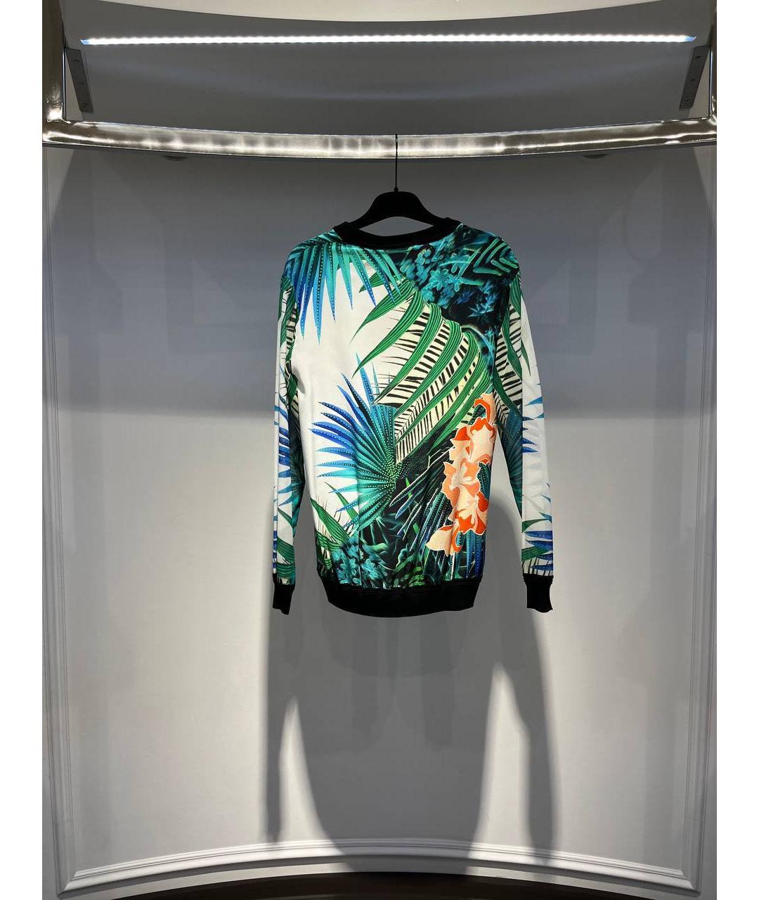 ROBERTO CAVALLI Мульти шелковый джемпер / свитер, фото 3