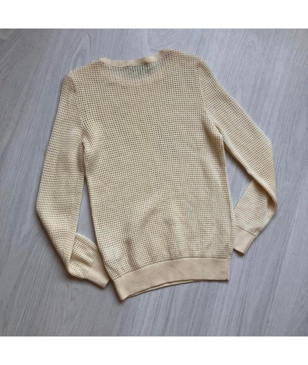 A.P.C. Бежевый шерстяной джемпер / свитер, фото 4
