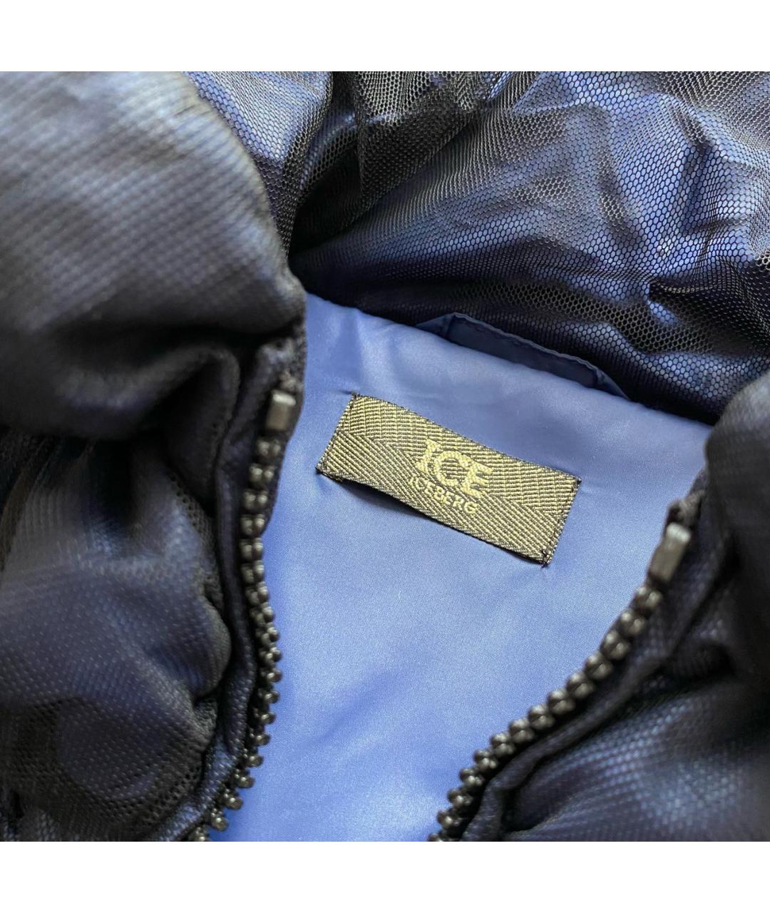 ICEBERG Темно-синяя куртка, фото 3