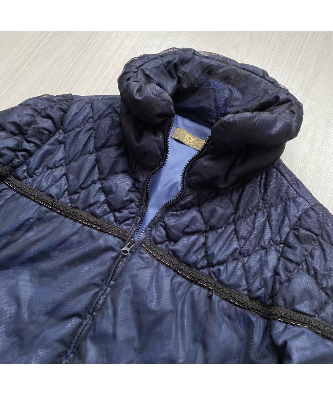 ICEBERG Темно-синяя куртка, фото 2