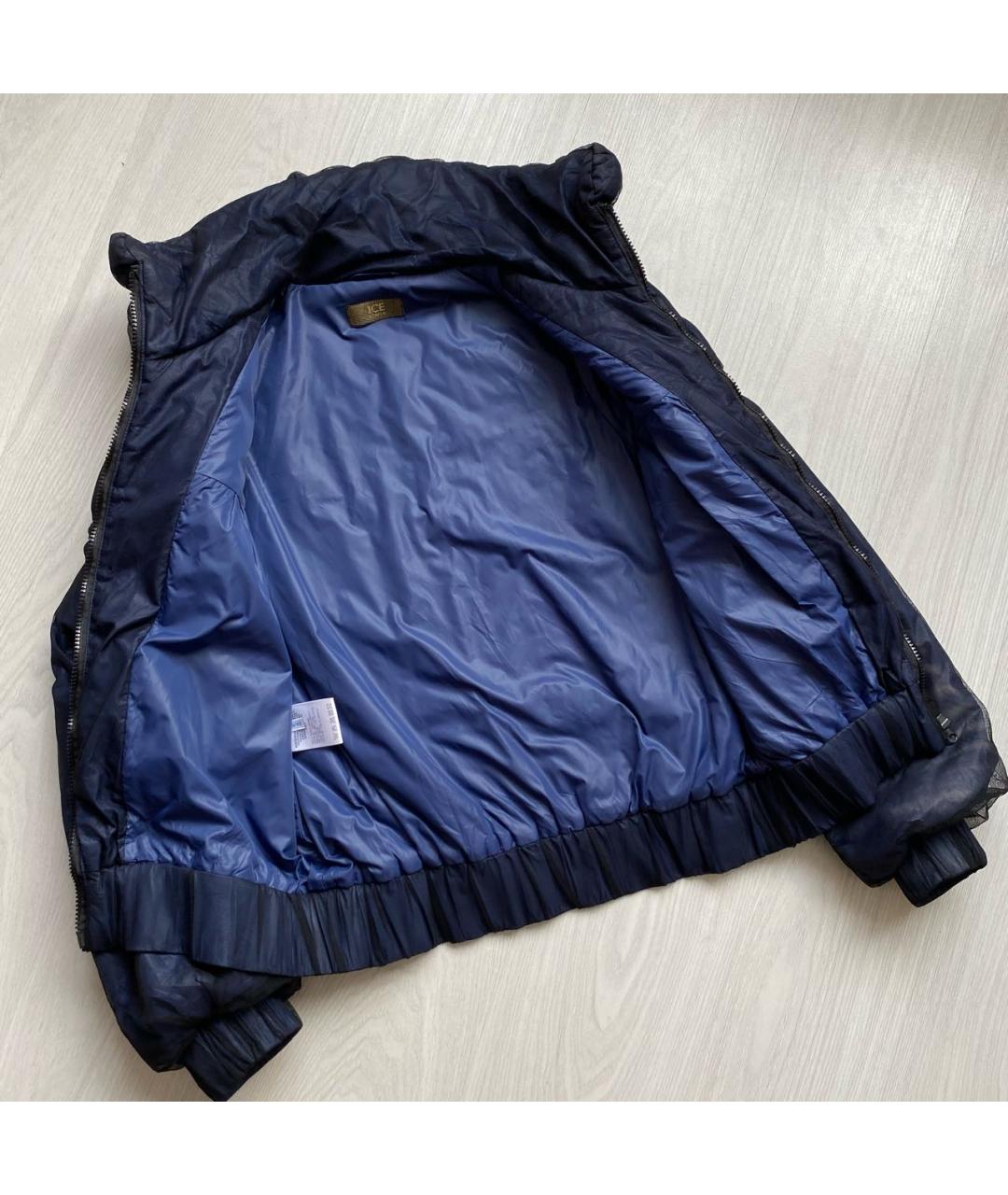 ICEBERG Темно-синяя куртка, фото 4