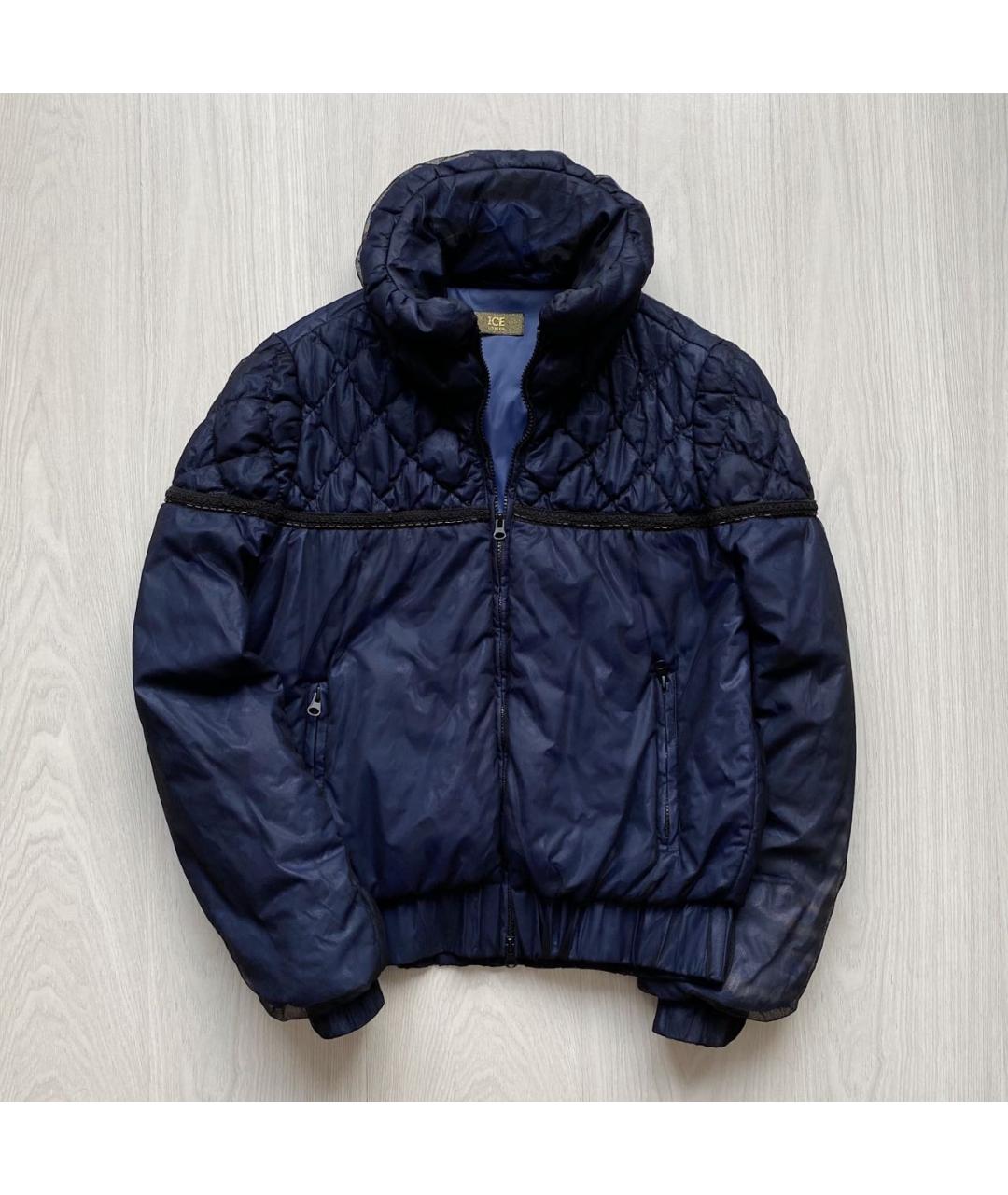 ICEBERG Темно-синяя куртка, фото 9