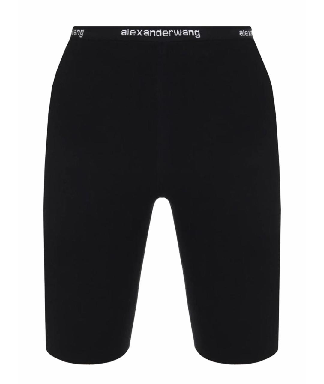 ALEXANDER WANG Черные леггинсы и велосипедки, фото 1