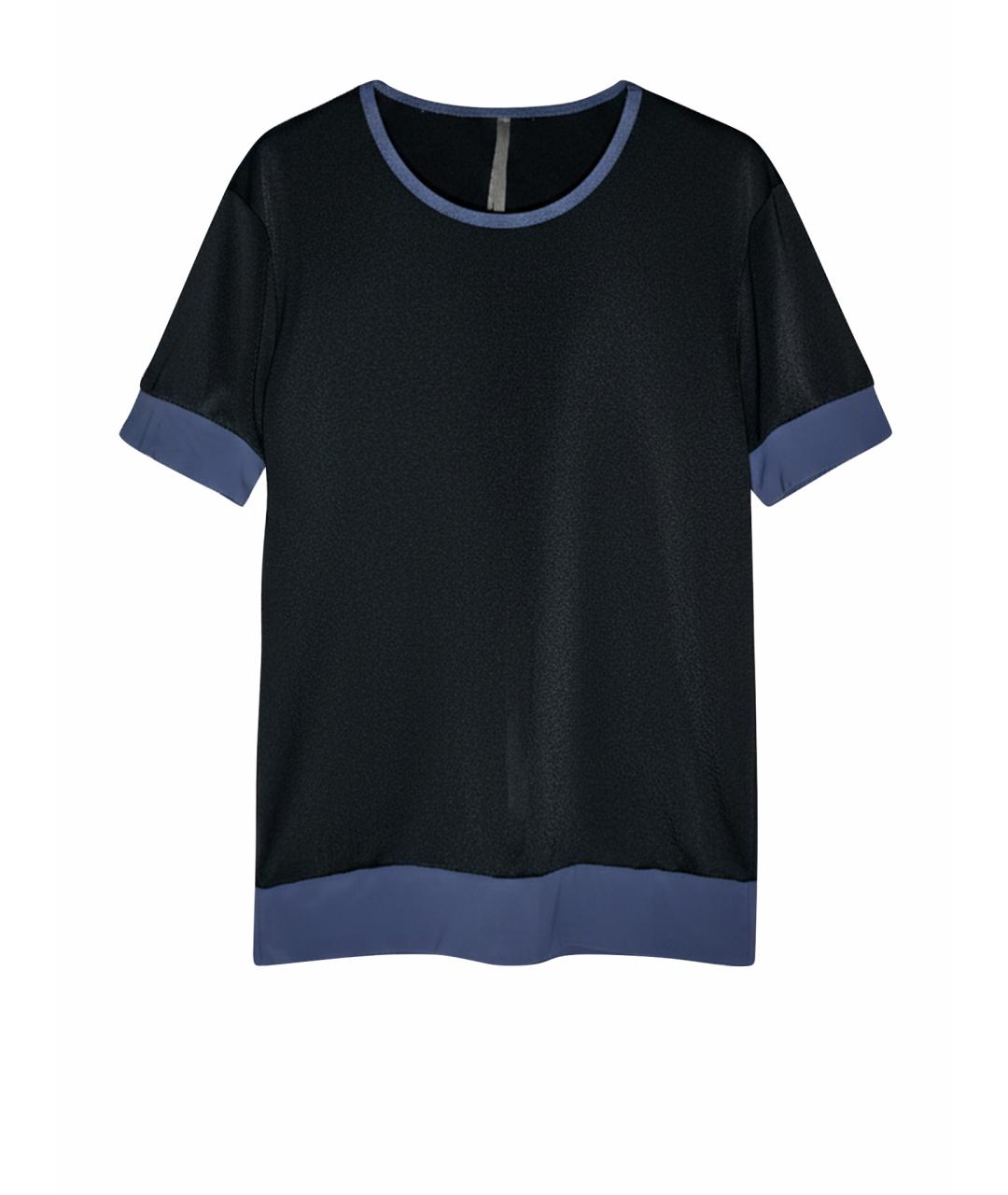 ATTACHMENT Черная синтетическая футболка, фото 1