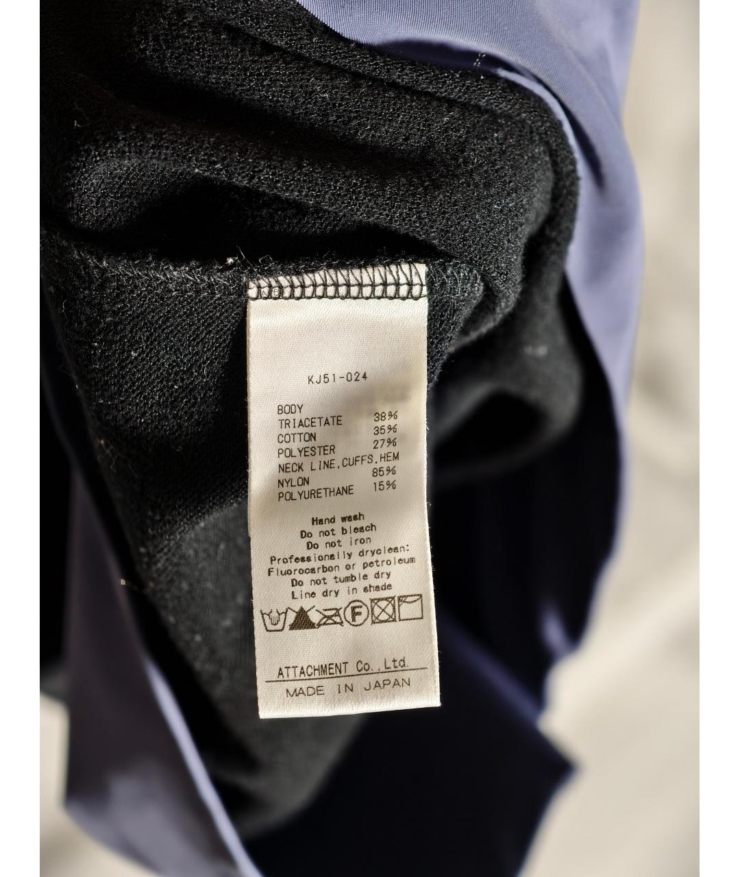 ATTACHMENT Черная синтетическая футболка, фото 5