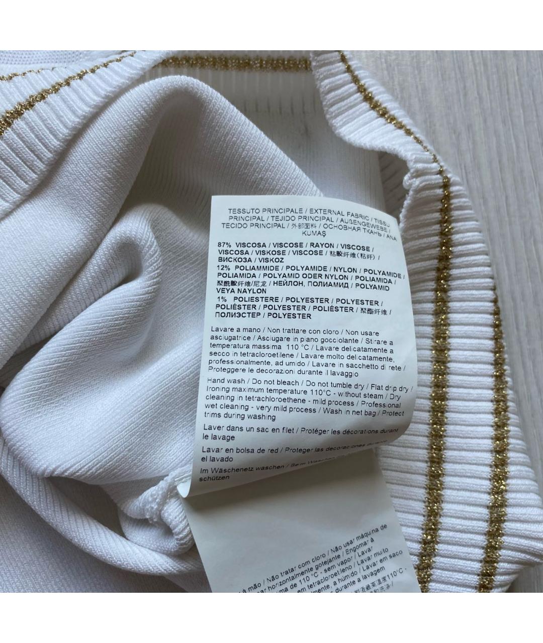 VERSACE Белая жилетка, фото 6