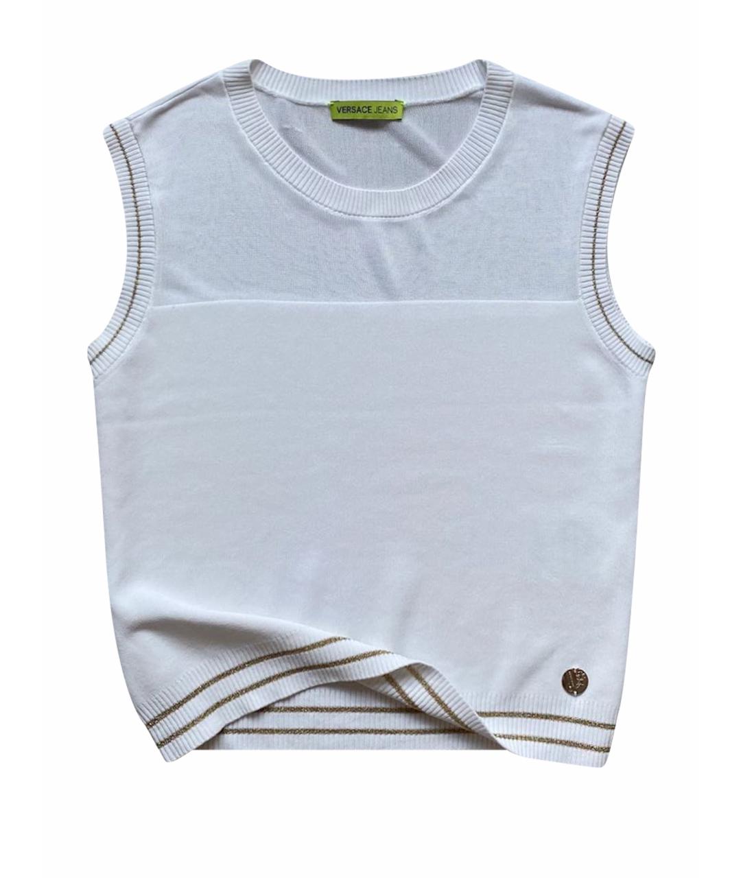 VERSACE Белая жилетка, фото 1