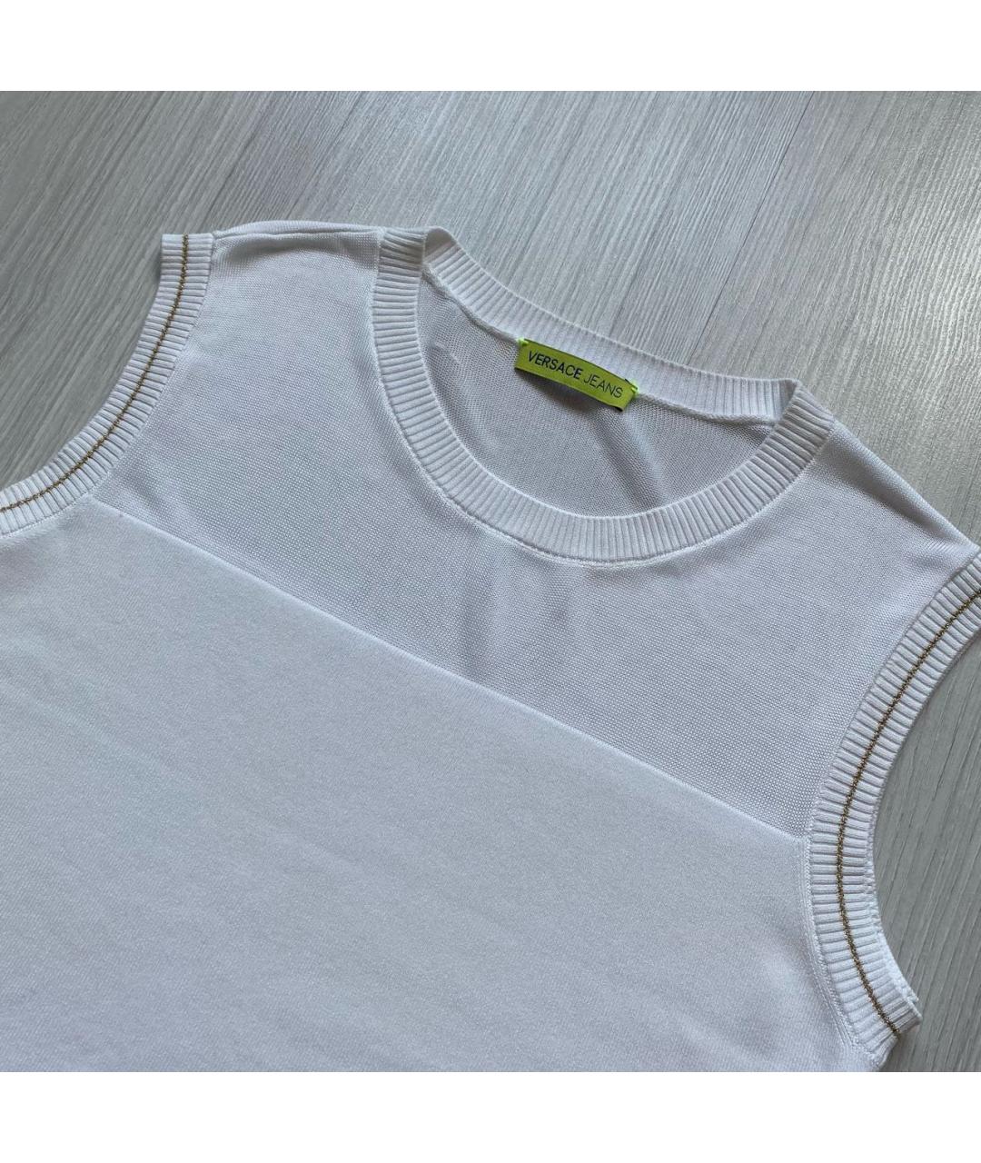 VERSACE Белая жилетка, фото 2