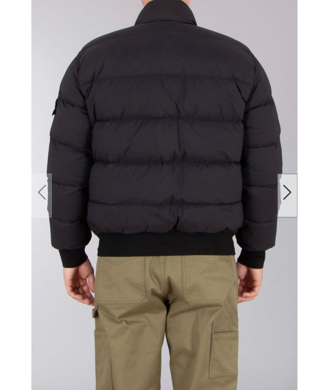 STONE ISLAND Черная куртка, фото 2