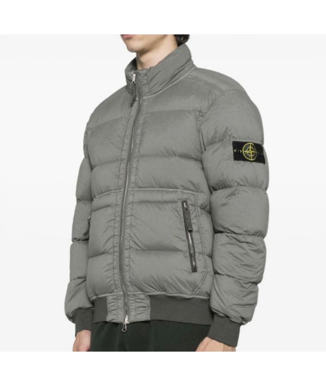 STONE ISLAND Серая куртка, фото 4