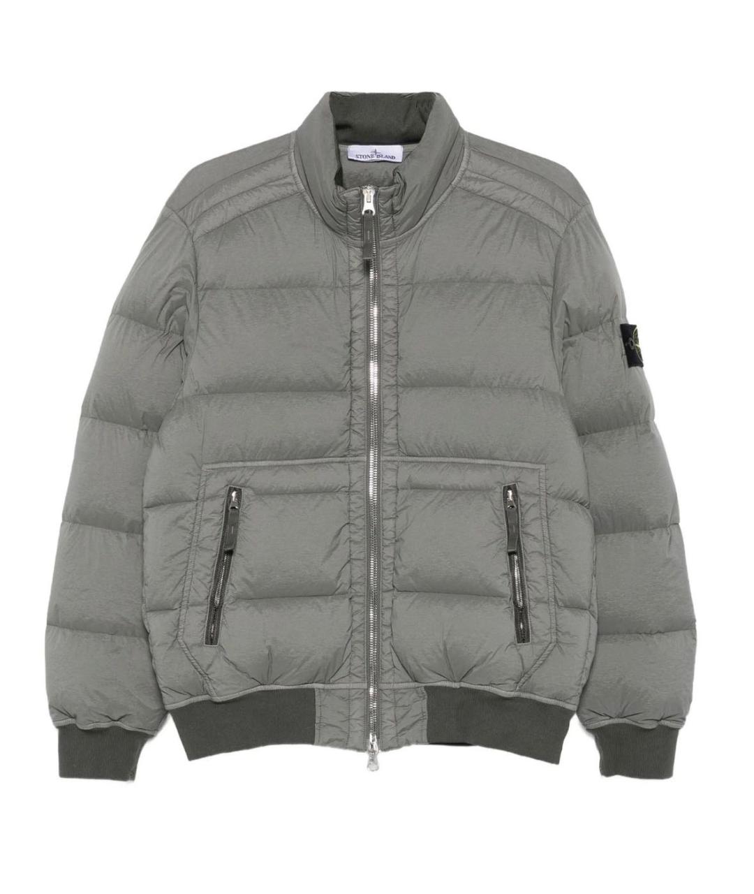 STONE ISLAND Серая куртка, фото 5