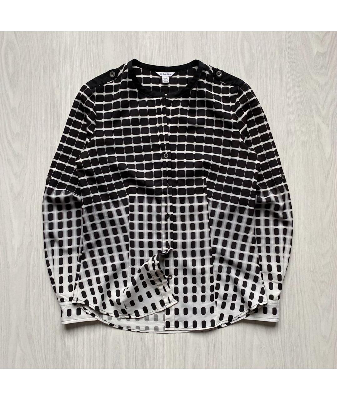 CALVIN KLEIN Мульти полиэстеровая рубашка, фото 7