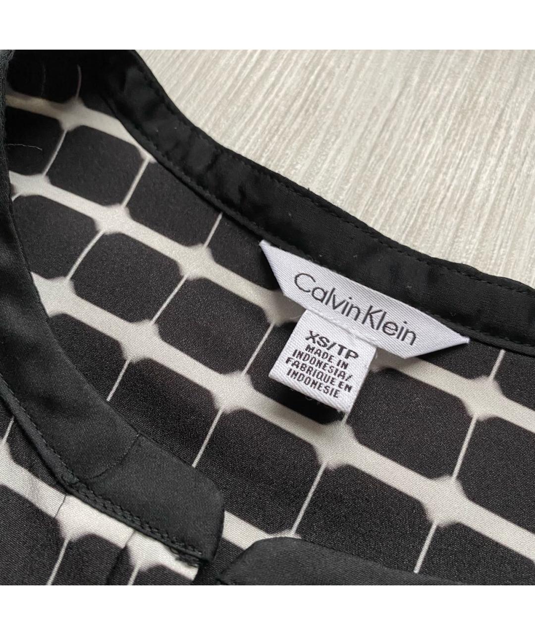 CALVIN KLEIN Мульти полиэстеровая рубашка, фото 3