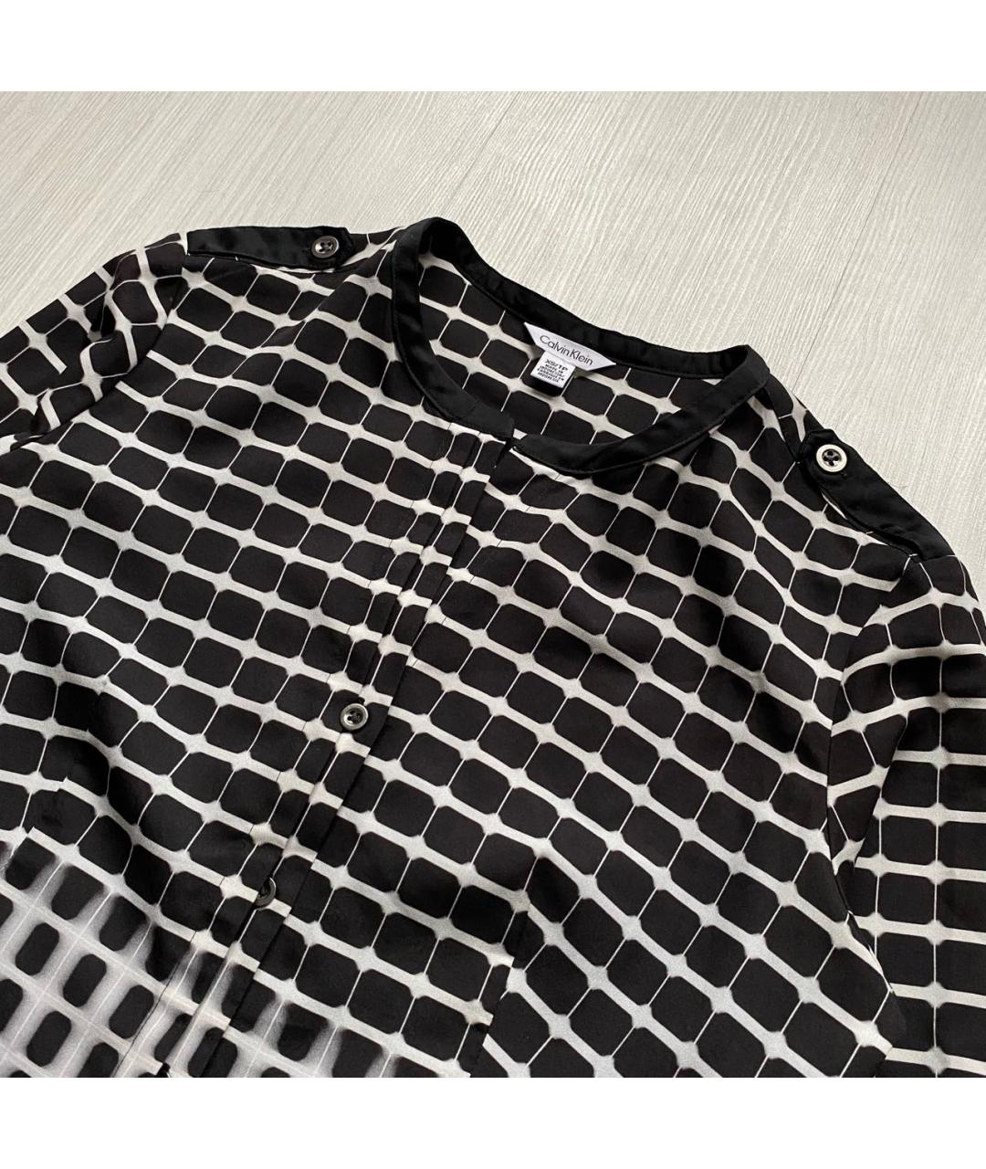 CALVIN KLEIN Мульти полиэстеровая рубашка, фото 2